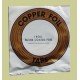 Copper foil 1/4" silver, 6.4mm