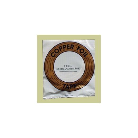 Copper foil 11/64" silver, 4.4mm